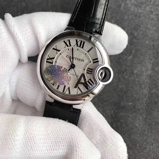 V6厂卡地亚蓝气球女款33mm，33x12mm，原装西铁城机芯，316精钢表壳，凸型蓝宝石镜面，烧蓝钢针，钢带，