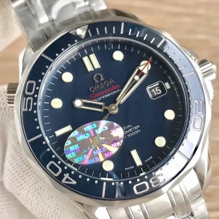 MKS 厂欧米茄海马300M 蓝盘
