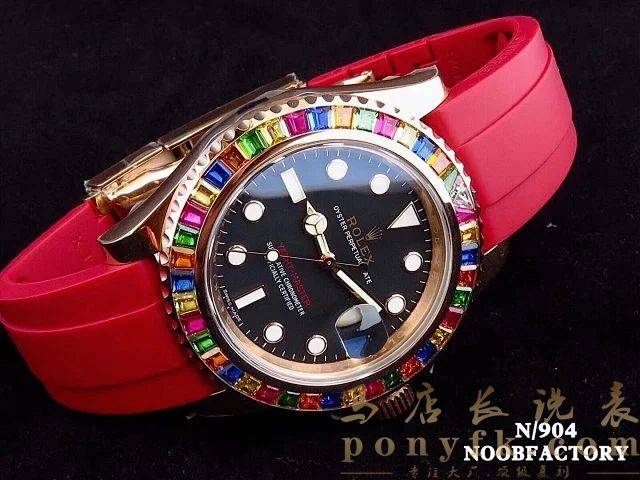 N厂劳力士皇帝版神器金游艇Rolex yacht Master 116695SATS “糖豆”V8版(超级904钢材)震撼来袭(图6)