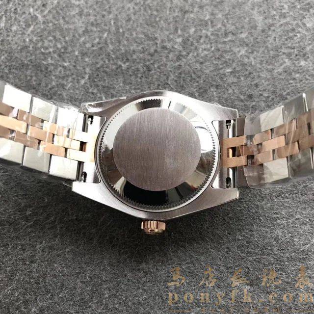 GS厂劳力士 日志女表 间金贝壳面 31mm(图7)