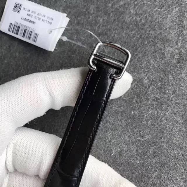 V6厂卡地亚蓝气球33贝壳母罗马字表盘，搭载西铁城全自动机芯，尺寸：33*12毫米）(图9)