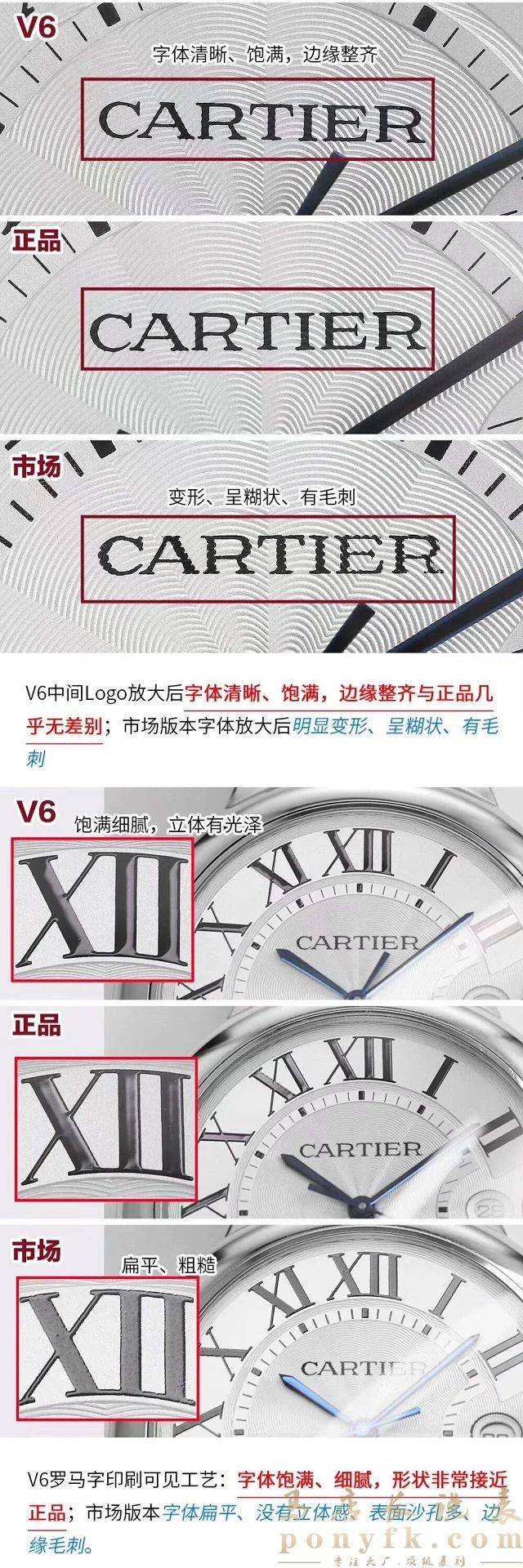 V6厂卡地亚V8版大号蓝气球 42mm(图12)